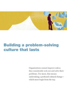 Building a Problem Solving Solution