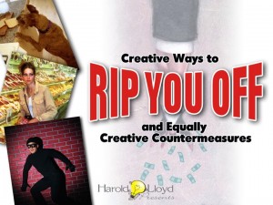 Harold Lloyd Presentations - Creative Ways to Rip You Off